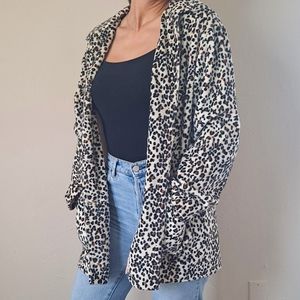Leopard print jacket